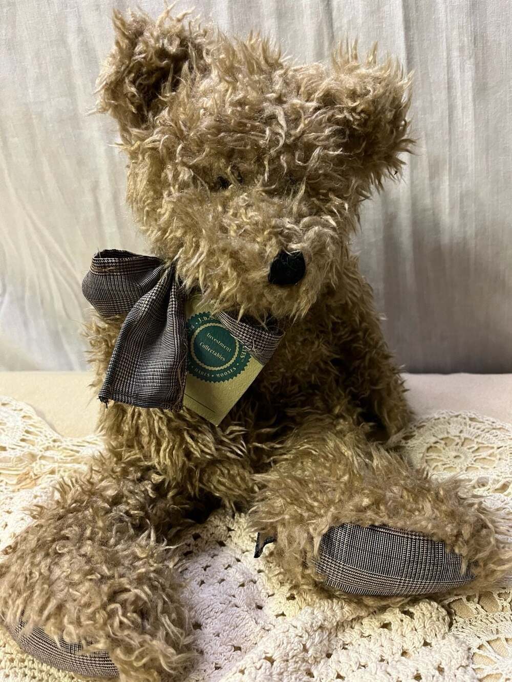 Boyds Bears J.B. Bean & Associates Investment Collectibles Jointed Teddy Bear